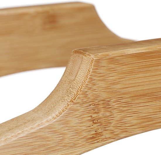 Dressboy bamboe - op wielen - met 2 knijpers - 107 cm