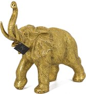 Beeldje olifant goud