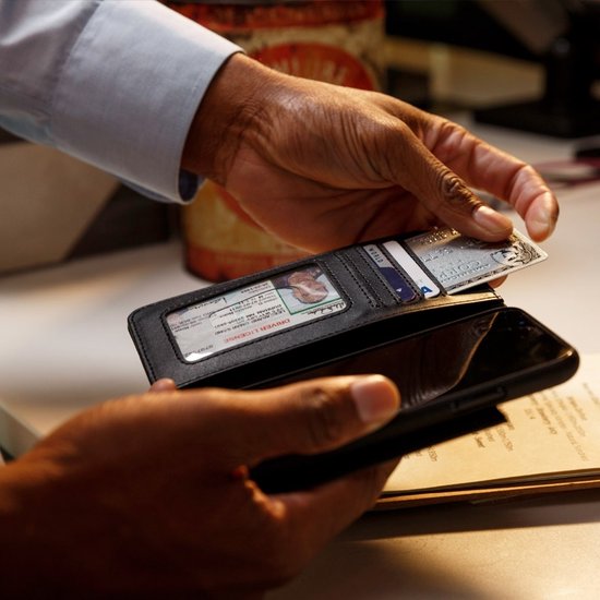 TwelveSouth Journal coque de protection pour téléphones portables 14,7 cm (5.8") Étui avec portefeuille Noir