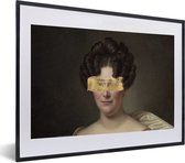 Cadre photo avec. Affiche - Johanna Henriëtte Engelen - Dubois Drahonet - Peinture - 40x30 cm - Cadre affiche