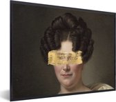 Cadre photo avec affiche - Johanna Henriëtte Engelen - Dubois Drahonet - Or - 80x60 cm - Cadre pour affiche
