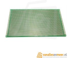 Prototyping board 9x15cm (33x54gaats) PCB dubbelzijdig