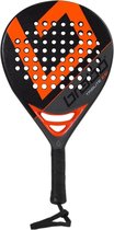 Brabo Tribute 2.1C Round - Antracite/black/neon orange - Padel - Padel - Rackets