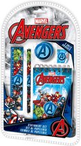 Marvel Avengers Schrijfset 5 stuks Met Kladblokje