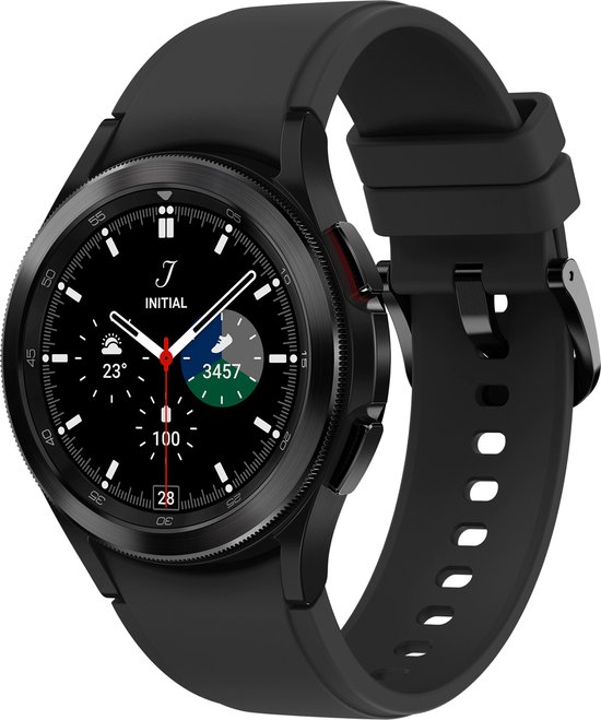 Samsung Galaxy Watch4 Classic 3,05 cm (1.2") 42 mm SAMOLED 4G Zwart GPS