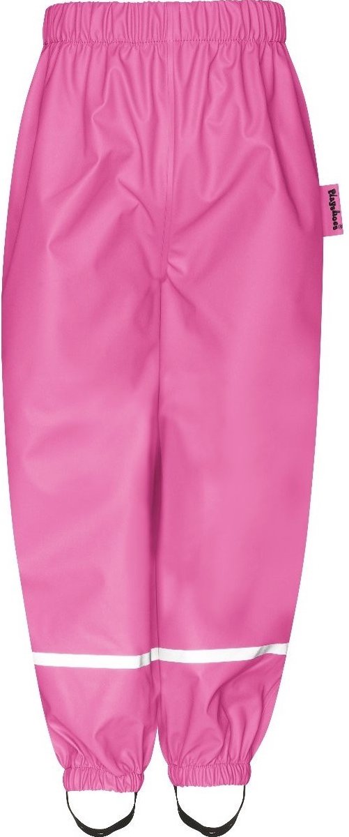 Playshoes - Regenbroek met Fleece voering voor kinderen - Pink - maat 140cm  | bol.com