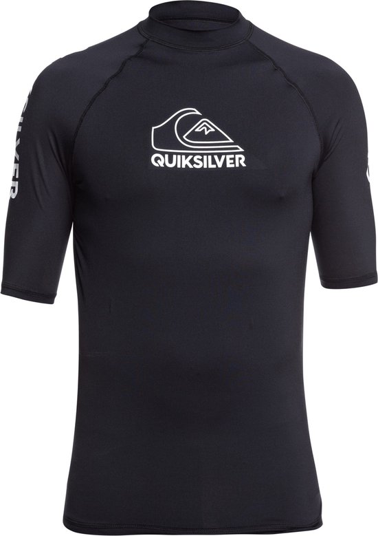Verniel Inspectie logo Quiksilver - UV-zwemshirt voor heren - On Tour - Zwart - maat XS | bol.com