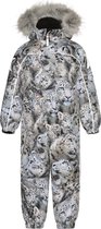 MOLO - Sneeuwpak voor meisjes - Polaris Fur - Sneeuwluipaard - maat 92cm
