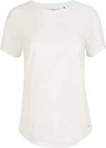 O'Neill T-Shirt Women Essentials White L - White 60% Gerecycleerd Polyester, 40% Katoen Round Neck