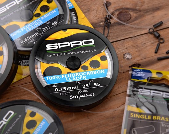 Spro 100% FC Leader - 0.85mm - 32kg - 5m - Fluorocarbon Lijn van Spro — afbeelding 4