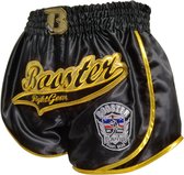 Short de Kick Boxing Retro Slugger Zwart/ Or