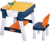 Speeltafel met piano - Inclusief stoel - Stoelen - Speelgoed vanaf 3 jaar - Leerspeelgoed - Bouwtafel