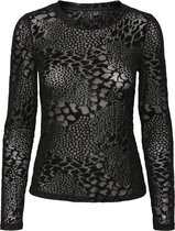 Vero Moda VMDAYA LS TOP JRS FF Dames T-Shirt  - Maat M