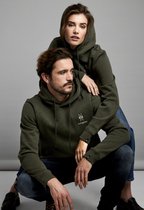 Silvercreek  Logo Hoodie  Mannen Green Dark
