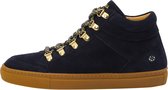 KUNOKA Michèle Blue - Sneakers Dames - maat 39 - Blauw Bruin