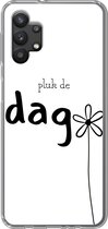 Coque Samsung Galaxy A32 5G - Proverbes - Carpe diem - Bloem - Siliconen