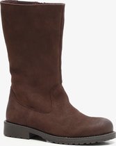 Hush Puppies hoge meisjes laarzen - Bruin - Maat 29 - Echt leer