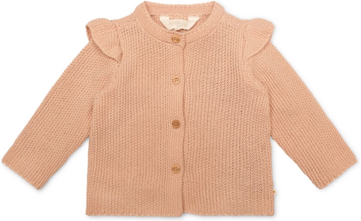 Moodstreet Petit Vivi Truien & Vesten Unisex - Sweater - Hoodie - Vest- Lichtroze - Maat 74