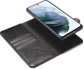 Samsung Galaxy S21 FE Hoesje 2-in-1 Book Case en Back Cover Zwart