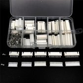 XH2.54 6p 7p 8p 9p 10p connector Assortiment box 25-sets