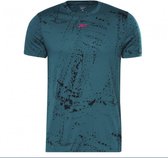 Reebok Workout Ready Allover Print T-Shirt - Blauw , Maat S