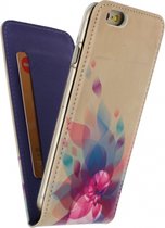 Apple iPhone 6/6s Hoesje - Mobilize - Magnet Serie - Kunstlederen Flipcase - Fire Flower - Hoesje Geschikt Voor Apple iPhone 6/6s