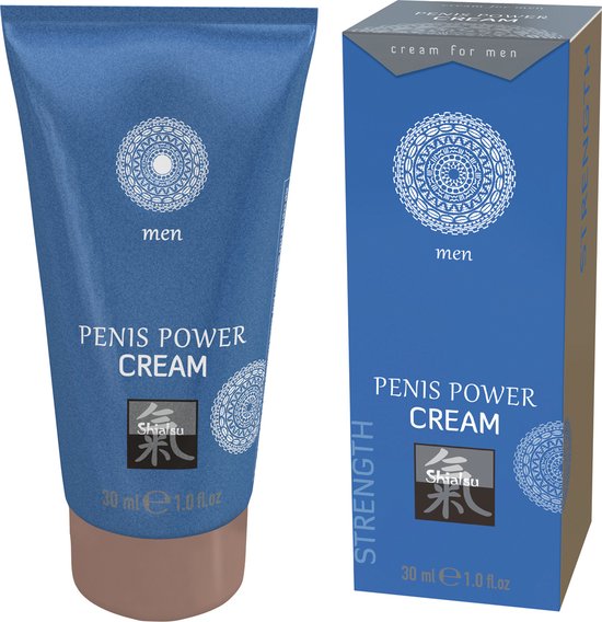 Shiatsu Penis Power Crème - Japanse Mint & Bamboe