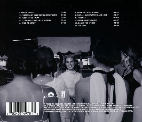 Lana Del Rey - Chemtrails Over The Country Club (CD) - Lana Del Rey