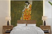 Behang - Fotobehang Hoop II - Schilderij van Gustav Klimt - Breedte 260 cm x hoogte 260 cm