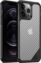ShieldCase Carbon Shock Case geschikt voor Apple iPhone 13 - zwart