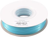Vaessen Creative Satijn Lint - Turquoise - Dubbelzijdig - 3mm x 100m