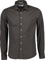 No Excess Overhemd - Modern Fit - Zwart - XL