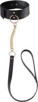 MAZE Kunstleren Halsband Met Riem - BDSM - Bondage - BDSM - Bondage