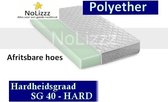 1-Persoons Matras -Polyether SG40 - 25 CM - Stevig ligcomfort - 90x210/25