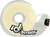 ID- Scratch - Fermetures velcro - rouleau 2m x 2cm - coloris blanc