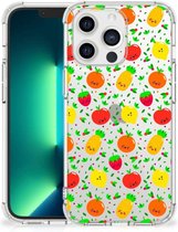Telefoon Hoesje Geschikt voor iPhone13 Pro Max Case met transparante rand Fruits
