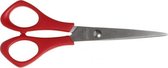 kinderschaar rood 14 cm linkshandig spits