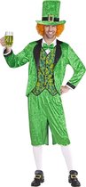 Widmann - Landen Thema Kostuum - Leprechaun St. Patricksday Kabouter - Man - Groen - Large - Carnavalskleding - Verkleedkleding