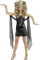 Widmann - Egypte Kostuum - Lady Of The Farao Cleopatra Luxe Kostuum Vrouw - Zwart, Goud - Large - Carnavalskleding - Verkleedkleding