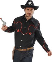 Cowboyshirt Met Pailletten Decoratie | M/L