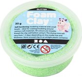 Foam Clay glitter groen 35 gram