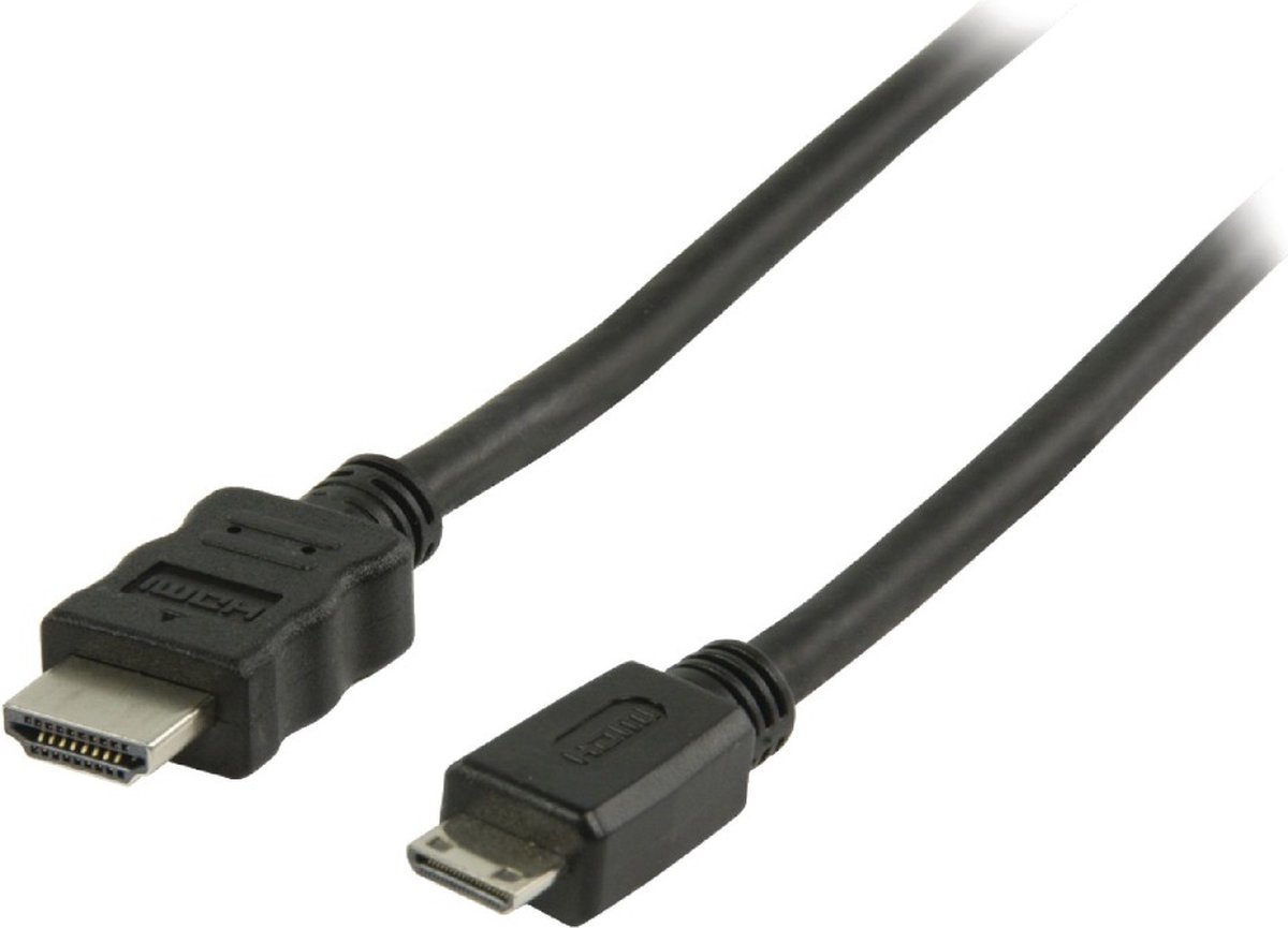 Valueline Vlvp34500b10 High Speed Hdmi Kabel met Ethernet Hdmi - Hdmi Mini-connector 1,00 M Zwart