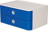 HAN Smart-box Allison - 2 lades -  stapelbaar - royal blauw -  HA-1120-14