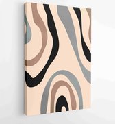 Canvas schilderij - Abstract wall arts vector background collection 2 -    – 1904687653 - 115*75 Vertical