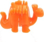 bouwset mini Dino oranje 3 cm