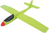 zweefvliegtuig Swan Glider 56 x 69 cm groen