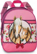 rugzak Horse meisjes 10 x 23 x 29 cm roze