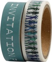 masking tape turquoise b: 15 mm 5 m