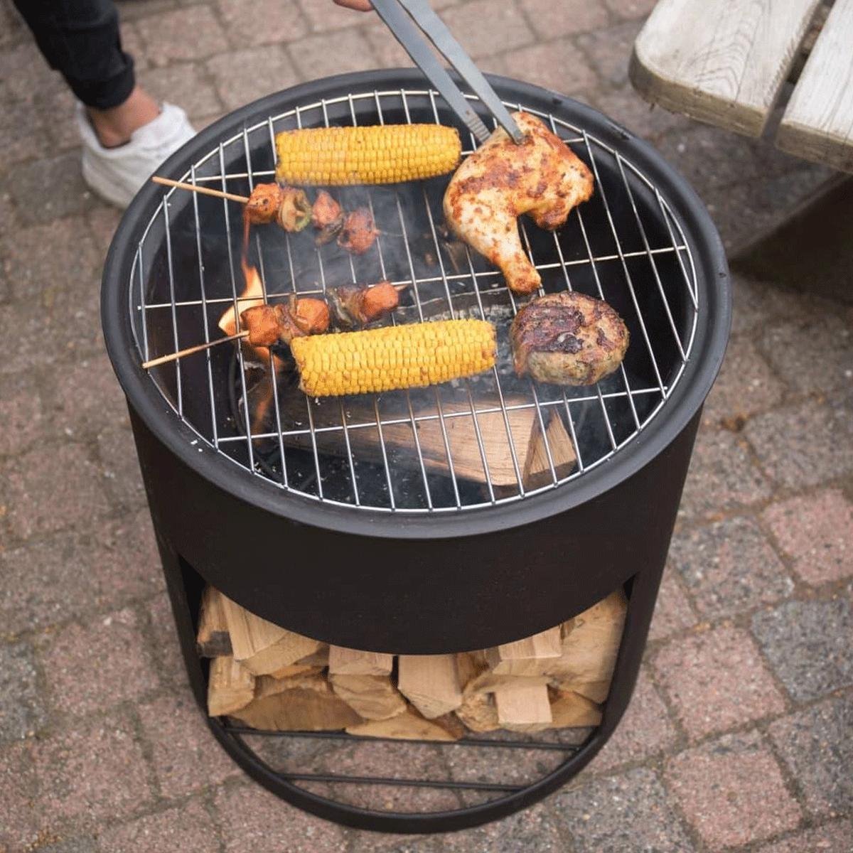 RedFire Milshire Fire Bowl - Ø 45 cm - Black