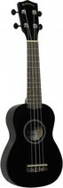 ukelele sopraan 21" zwart